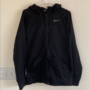 Nike fullzip black hoodie
